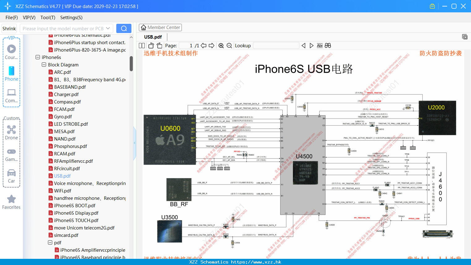 IPhone USB